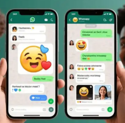 WhatsApp 即时聊天界面
